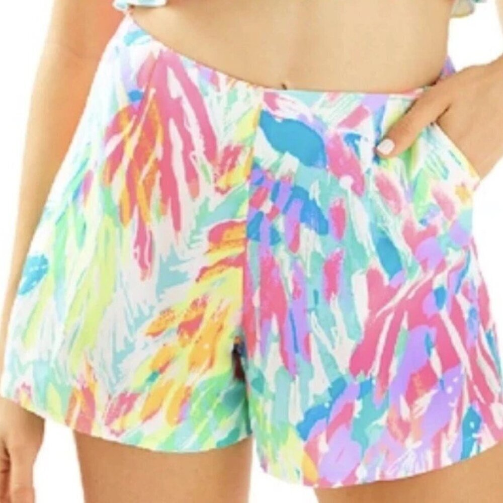 Lilly Pulitzer Sparkling Sands Multicolor Shorts Size 0 - 25050